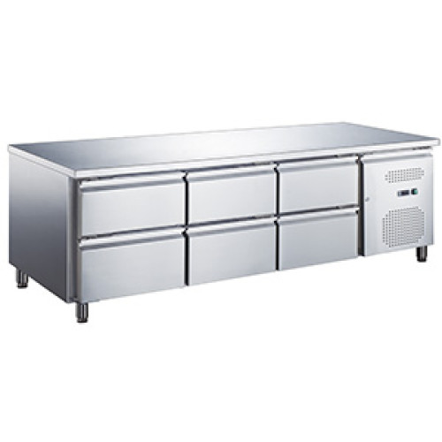 Стол с охлаждаемым шкафом HURAKAN HKN-GN3TN-222