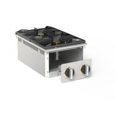 Плита газовая 2 конфорочная встраиваемая 700 серии APACH CHEF LINE SLDIG7RG4/R