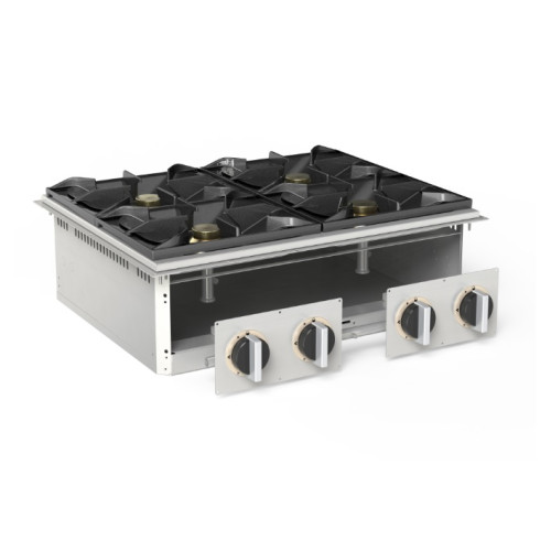 Плита газовая 4 конфорочная встраиваемая 700 серии APACH CHEF LINE SLDIG7RG8