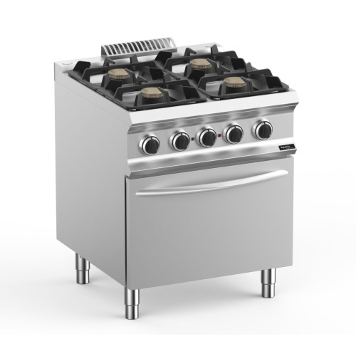 Плита газовая 4 конфорочная 700 серии APACH CHEF LINE GLRRG77FEVP XL