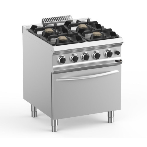 Плита газовая 4 конфорочная 700 серии APACH CHEF LINE GLRRG77FGP