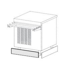 Плинтус фронтальный SELF 700 APACH CHEF LINE L987804500