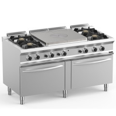 Плита со сплошной поверхностью газовая 700 серии APACH CHEF LINE GLRSTG157R4FGP