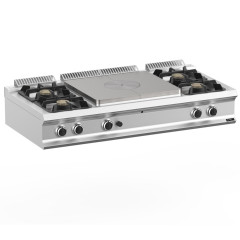 Плита со сплошной поверхностью газовая 700 серии APACH CHEF LINE GLRSTG157R4P