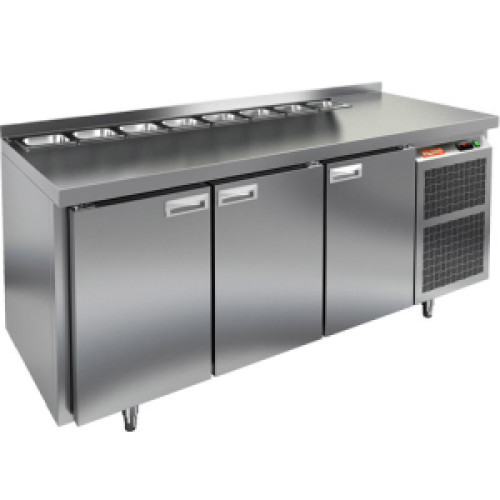 Стол для салатов HICOLD SL2-111SN (1/6) БЕЗ КРЫШКИ