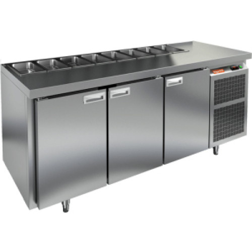 Стол для салатов HICOLD SL1-111GN (1/3) О БЕЗ КРЫШКИ
