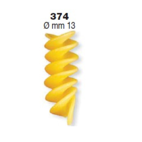 Форма LA MONFERRINA для DOLLY, P.NUOVA FUSILLI (2 PRINCIPI) 13 мм диаметр 374 бронза
