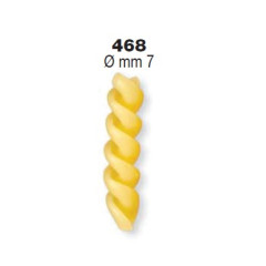 Форма LA MONFERRINA для DOLLY, P.NUOVA FUSILLI (2 PRINCIPI) 7 мм диаметр 468 бронза