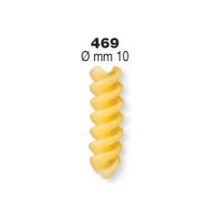 Форма LA MONFERRINA для DOLLY, P.NUOVA FUSILLI (2 PRINCIPI) 10 мм диаметр 469 бронза