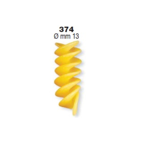 Форма LA MONFERRINA для P6/P12 FUSILLI 2 PRINCIPI 13 мм 374 бронза