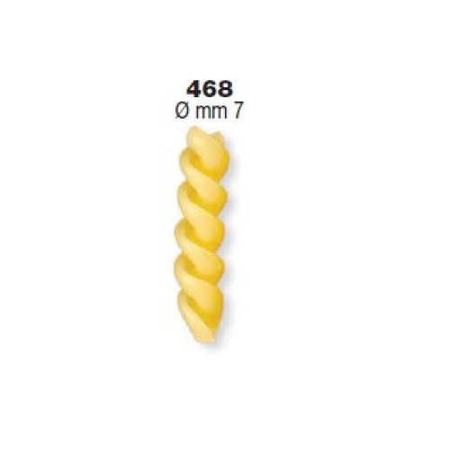 Форма LA MONFERRINA для P6/P12 FUSILLI (2 PRINCIPI) 7 MM 468 бронза