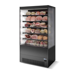 Горка холодильная ISA GALAXY OPEN BACKCOUNTER RV TN H205 L125 INOX, 5 полок