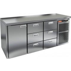 Стол холодильный HICOLD GN 133 BR2 TN O