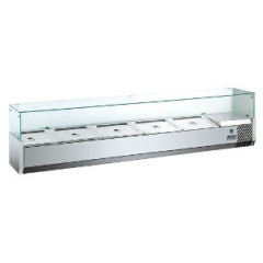 Витрина холодильная HURAKAN HKN-VRX1500/380