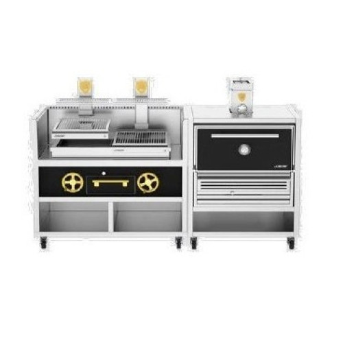 Гриль-печь комбинированная JOSPER COMBO CVJ-50-2-1-PRO-M