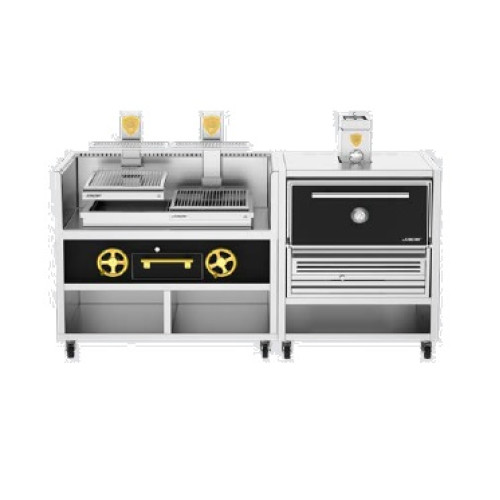 Гриль-печь комбинированная JOSPER COMBO CVJ-50-2-1-PRO-S