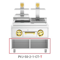 Гриль открытый JOSPER BASQUE PVJ-50-2-1-CT-T