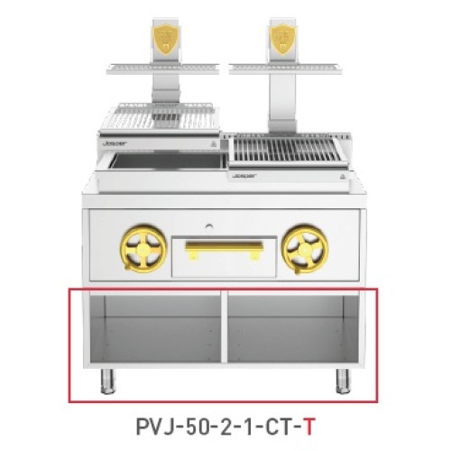 Гриль открытый JOSPER BASQUE PVJ-50-2-1-CT-T