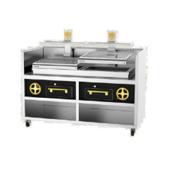 Гриль открытый JOSPER BASQUE PVJ-76-2-2-MB