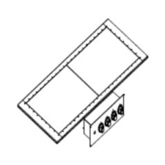 Плита стеклокерамика встраиваемая KOGAST EAD-4C-DI
