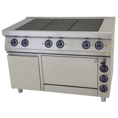Плита 6 конфорочная 700сер KOGAST ES-T67/1-0