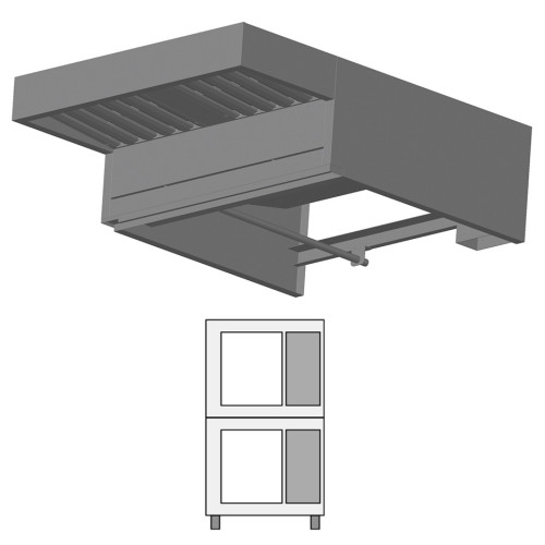 Зонт вытяжной LAINOX BKC023CS, CCE