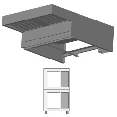 Зонт вытяжной LAINOX BKC023CS, CCER90