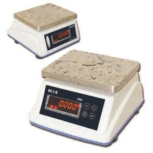 Весы электронные порционные влагостойкие с дисплеем для клиента MAS MSWE-03D