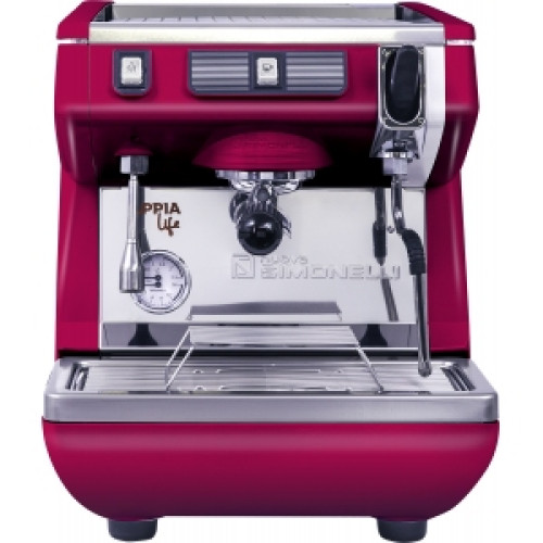 Кофемашина рожковая Nuova Simonelli Appia LIFE 1gr S 220V red, high groups