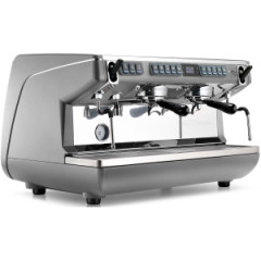 Кофемашина рожковая Nuova Simonelli Appia LIFE 2gr Timer 220V metallic grey, high groups, economizer