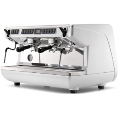 Кофемашина рожковая Nuova Simonelli Appia LIFE 2gr Timer 220V white, high groups, economizer