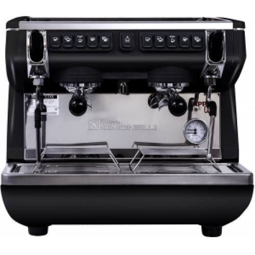 Кофемашина рожковая Nuova Simonelli Appia Life Compact 2Gr V 220V black, economizer, high groups