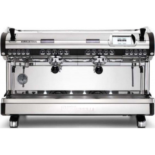 Кофемашина рожковая Nuova Simonelli Aurelia WAVE T3 2Gr 380V black, Autopurge, Easy Cream, cup warmer, high groups
