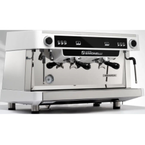 Кофемашина рожковая Nuova Simonelli NUOVA AURELIA SEM 2Gr S 220V white, high groups, Group Display, Double wall steam wand, Led