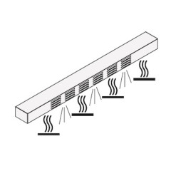 Элемент подсветки и подогрева APACH CHEF LINE LD9109901700