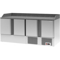 Стол для пиццы Polair TMi4GNpizza-G с бортом
