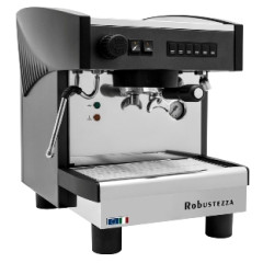 Кофемашина автомат ROBUSTEZZA ST1E, черная, высокая группа