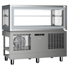 Витрина холодильная встраиваемая SAGI KP12G1M