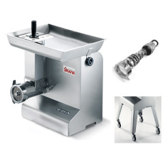 Мясорубка SIRMAN TC-32 BUFFALO 4HP (полн. унгер) на ножках с колесами