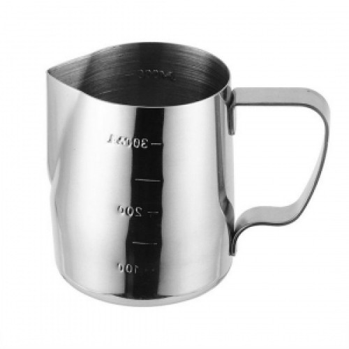 Питчер (молочник) 350мл с разметкой нерж.сталь Enigma Cookware milk jug 350mL PUNCHING SCALE