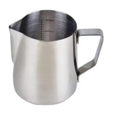 Питчер (молочник) 600мл с разметкой внутри нерж.сталь Enigma Cookware SJ-MJ600LS LASER