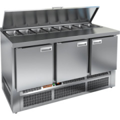 Стол для салатов HICOLD SLE1-111GN (1/3) КРЫШКА (R290)
