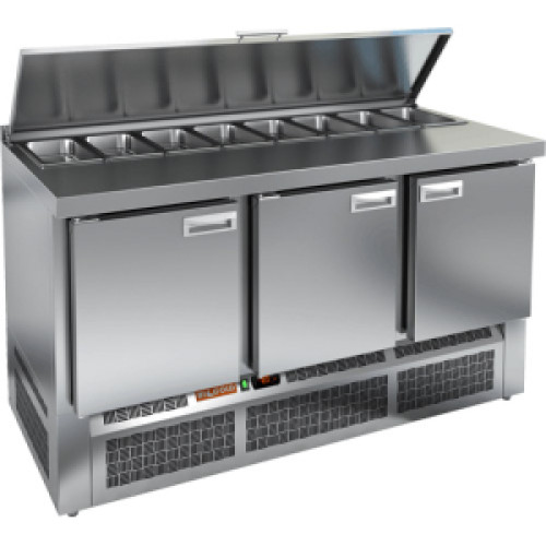 Стол для салатов HICOLD SLE1-111GN (1/3) КРЫШКА (R290)