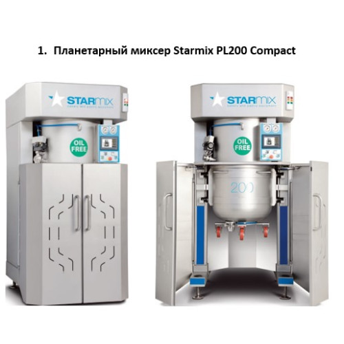 Миксер планетарный STARMIX PL200C