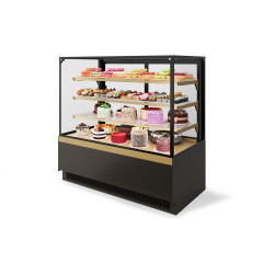 Витрина кондитерская CHILZ VETE II KUB LUX 60 золотой/коричневый/крашеная (NS-8.V1036.BN23219)