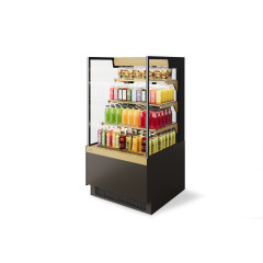Витрина кондитерская CHILZ VETE II KUB OFT SQ 130 золотой/золотой/корич./крашеная (NS-0.T1036.V1036.BN23219)