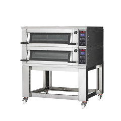 Печь подовая без козырька с подставкой без направляющих APACH BAKERY LINE E2LK1L DPBI-T