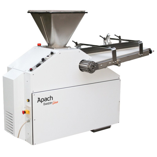 Тестоделитель вакуумный APACH BAKERY LINE SD100 SA с тефл. бункером, сист-й смазки, приводом конв-ра