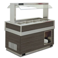 Стол швед. охлаждаемый TECFRIGO FUTURA 4 VT