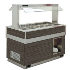 Стол швед.подогр.паровой TECFRIGO FUTURA 6 BM